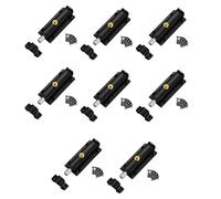 8 serrature per porta in acciaio inox antitheft Security Tasto Open Door Hardware automatico a molla bullone automatico a molla vite a molla