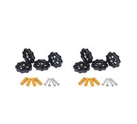 8 set di dadi di livellamento a torsione manuale, diametro 40 mm, molla for letto caldo, viti M4x35 mm for stampante 3D CR10