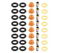 8 set di kit riparazione e manutenzione for iniettori carburante for auto, guarnizioni, filtri tappi a spillo TK712 for Ford, Aerostar, Bronco, Ranger, Taurus, Mercury V8