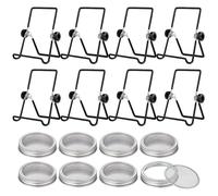 8 Set Di Vasi Per Germinazione Con Tappi Per Germinazione Di Semi