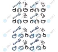 8 Set You.S Rep.Blocco Cilindro Anteriore Sinistra Destra per BMW 3 Touring E46