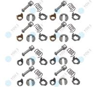 8 Set You.S Rep.Serratura Blocco Anteriore Sinistro Destro per BMW X5 (E53)