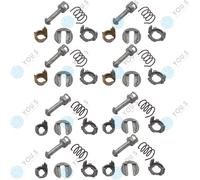 8 Set You.S Serratura Cilindro Anteriore Sinistro Destro per BMW X5 (E53)
