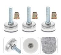 8 Sets Piedini Livellatori Per Mobili Livellamento Regolabili Gambe