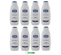 8 shampoo Neutro Roberts - Shampoo neutro per tutti i tipi di capelli - Ingredienti di origine naturale 450 ml + ingredienti di origine naturale + portachiavi Beni Culinari
