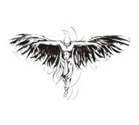 8 Sheets Herbal Punk Totem Tattoo For Women Men Waterproof Arm Lasting Goth Neck Temporary Tattoo Stickers(11)