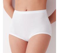8 SLIP DONNA COTONELLA CULOTTE MAXI VESTIBILITA' REGULAR VITA ALTA COTONE GD107