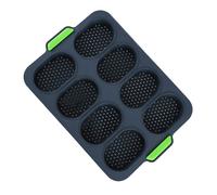 8 Slots Accessori Per Panificazione Stampo Fondente Pane Da Forno