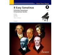8 Sonatines faciles: de Clementi à Beethoven. piano.