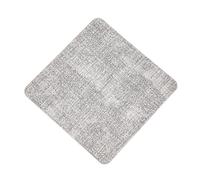 8 sottobicchieri quadrati in pelle, 10 cm x 10 cm, lavabili, sottobicchieri per bevande, sottobicchieri da tavolo, per decorazione da tavolo, ristorante, cucina, grigio