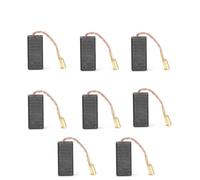 8 spazzole di carbone per smerigliatrice angolare (17 x 7,8 x 4,9 mm) 1607014116 compatibili con Bosch PWS7-115 GWS9-125 S4B GWS500/650 PWS500/550, 1M-FF03-100A/6-100 A86C