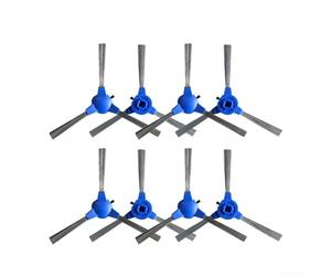 8 spazzole laterali di ricambio per Ionvac per SmartClean 2000 per Robovac, alta durata per setole spazzate i bordi per la pulizia dei peli di animali domestici e degli angoli, robot aspirapolvere