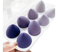 8 Spugne Per Trucco Bellezza Uso Asciutto E Bagnato Spugna Per Soffio Cosmetico Fondotinta In Polvere Maquiagem Frullatore Strumenti Bellezza Tampone Cosmetico Trucco In Polvere Cotone