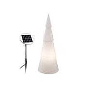 8 stagioni design Shining Tree rotondo, Polietilene, bianco, 55 cm, Integriert