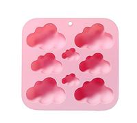 8 stampi a forma di nuvole cava per fondente per decorare stampi in silicone per pasticceria, caramelle al cioccolato, muffa, stampo per la cottura del silicone per decorazioni Gli stampi da