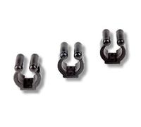 8 Stecca Supporto da Parete Clip, 8 Pezzo IN Set, Nuovo