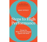 Marc Effron 8 Steps to High Performance (Copertina rigida)