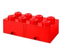 Lego l4006r.00 Storage Brick 8 con cassetti rosso