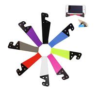 8 Supporti Universali Per Telefoni Cellulari, Set Di Staffe a Forma Di v Tascabili Pieghevoli In Plastica, Portatile a Colori, Ipad, Tablet, e-Reader, Telefono Cellulare