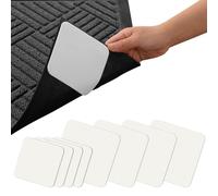 8 Tappeti Antiscivolo per Tappeti, Tappetino Antiscivolo New Materials to Anti Curling Ferma Tappeto per Parquet e Piastrelle (4pz 80×80 cm, 4pz 100×100 cm)