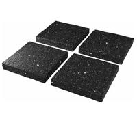 8 tappetini antiscivolo per lavatrice, 10 x 10 cm, ammortizzatori di vibrazione, tappetino antivibrazione, cuscinetti antiscivolo meno rumore, movimento per asciugatrice e altri dispositivi