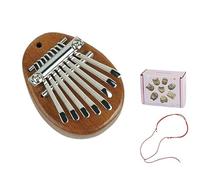 8 tasti squisito mini dito pollice pianoforte portatile ciondolo musicale regali per la musica principianti bambini amante strumento musicale