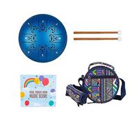 8-Tone Acciaio Tongue Drum C Chiave Strumento A Percussione Handpan Drum Unico 12 Tamburo etereo Per Principianti Bambini
