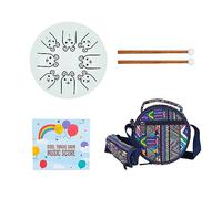 8-Tone Acciaio Tongue Drum C Chiave Strumento A Percussione Handpan Tamburo Unico 12 Zodiac Drum Per Principianti Bambini