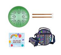8-Tone Acciaio Tongue Drum C Chiave Strumento A Percussione Handpan Tamburo Unico 12 Zodiac Drum Per Principianti Bambini