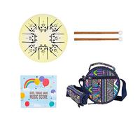 8 Tone Steel Tongue Drum Percussion Instrument Handpan Drum 12 Ethereal Drum per guarigione concerto, yoga