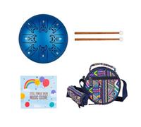 8 Tono Acciaio Tongue Drum 12 Drum Portatile Handpan Drum Strumento a percussione Ethereal Tongue Drum