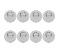 8 toppe ad anello a D: toppe ad anello a D per paddleboard gonfiabili e kayak -