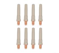 8 ugelli non saldanti per torcia 15AK, per migliorare la precisione e il controllo delle scorie