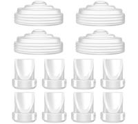 8 valvole a becco d'anatra e 4 diaframma in silicone compatibili con Momcozy M5, accessori di ricambio per pompa M5 realizzati da Tbuymax, parti non originali della pompa Momcozy