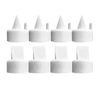 8 valvole duckbill di ricambio per Spectra S1/S2/9 Plus, Synergy Gold e pompe Medela compatibili, valvole con linguetta, silicone senza BPA, confezione da 8, non originali