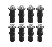 8 Viti Ad Espansione in Gomma, Accessori per Sedile Wc, Sedile Wc Con Fissaggio Superiore, Elementi Di Fissaggio per Sedile Wc, Bulloni Di Fissaggio Wc, Adatti per Wc a Parete E a Parete