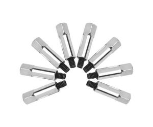 8 Viti Di Copertura Valvole In Cromo Compatibili Con Motori Chevy Small Block V8