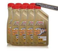 8 X 1 litri Olio motore Castrol Edge, titanium FST 5 W di 30 LL, VW 504 00/507 00 Porsche C30