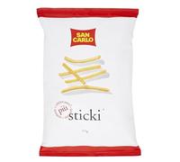 8 X 175g San Carlo Sticki, Snack Croccanti e Dorati, Confezione da 8 Pezzi, 175g Ciascuno