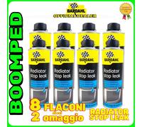 8 X 300ML BARDAHL prodotto chiudi falle buchi radiatore SYSTEM STOP LEAK 08BD11