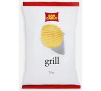 8 x 70g San Carlo Grill, Patatine Croccanti Senza Glutine