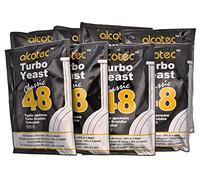 8 x AlcoTec Turbo Lievito Classic 48h 20% alcol entro 5 giorni