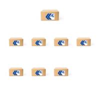 8 x Bicchiere punteria valvole AE per VOLVO 140, 164, 240, 460, 480, P 121