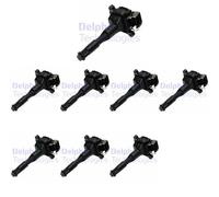 8 x Bobina d'accensione DELPHI per BMW 3 E46, 5 E39, E39, E46, X3 E53, Z3 E36