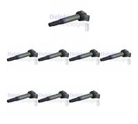 8 x Bobina d'accensione DELPHI per LEXUS, TOYOTA AURION, CAMRY VI, CAMRY VII