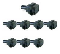 8 x Bobina d'accensione DELPHI per MERCEDES-BENZ KLASA E T-Model (S210), KLASA