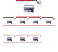 8 x Bobina d'accensione ESEN SKV per FORD USA F-150, MUSTANG, MUSTANG VI