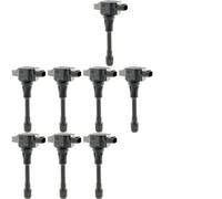 8 x Bobina d'accensione HELLA per INFIRivettoI, NISSAN, RENAULT CUBE, FX, JUKE