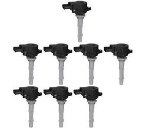 8 x Bobina d'accensione HELLA per MERCEDES-BENZ CLK (C209), CLK kabriolet