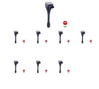 8 x Bobina d'accensione NGK per INFIRivettoI, NISSAN, RENAULT 370Z, EX, FX, G